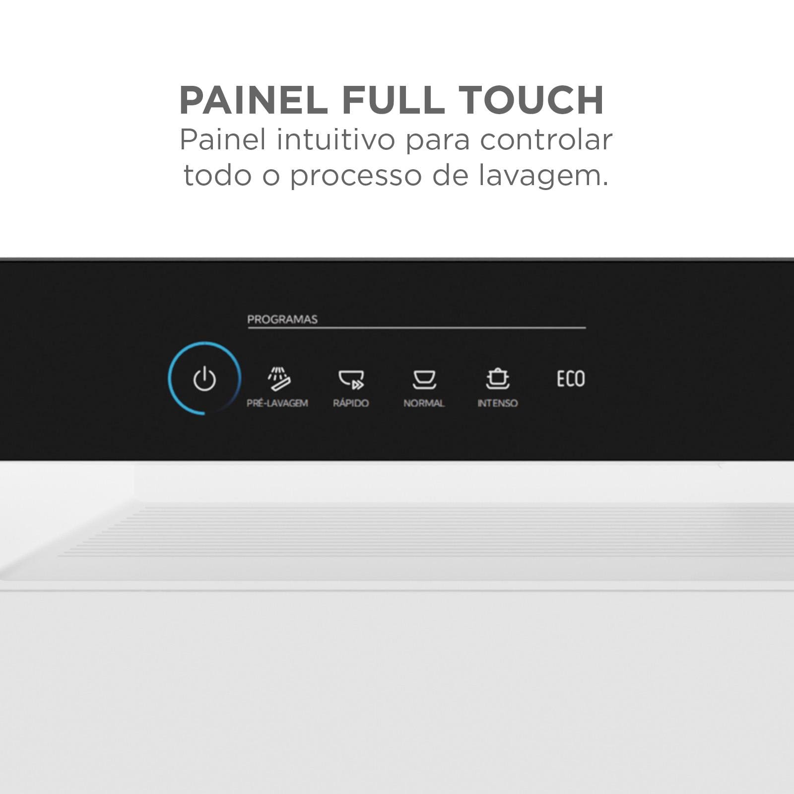 Lava-Louças Midea MDWTF08W 8 Serviços Touch Plus Função Compras e Ciclo 70°C Branca - 110V - 2