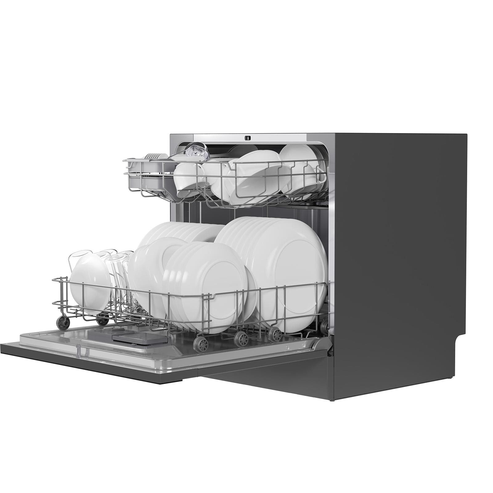 Lava-Louças Midea 8 Serviços Touch Plus com Função Compras e Ciclo 70°C Cinza - 110V - 3