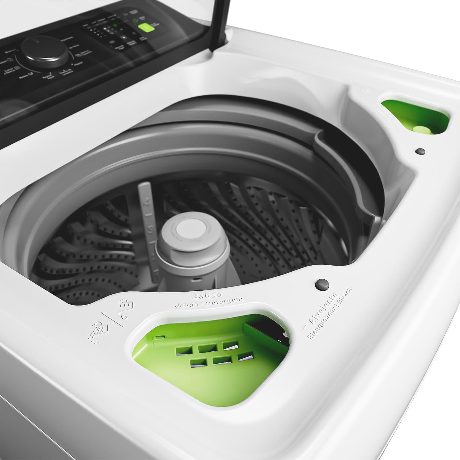 Máquina de Lavar Consul CWN16AB 16kg Modo Eco Reuso de Água Ciclo Edredom Branca - 110V - 2