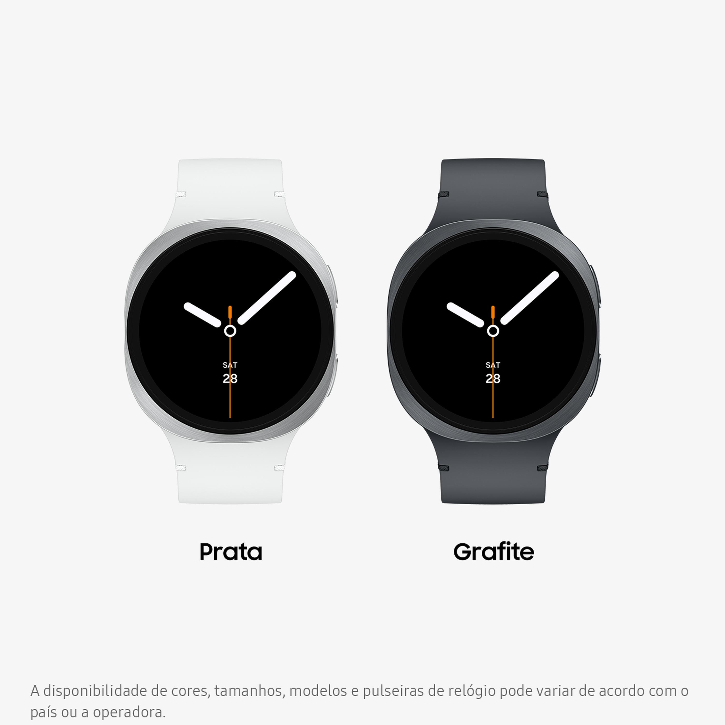 Smartwatch Samsung Galaxy Watch8 44mm LTE Tela Cristal Safira GPS Grafite - 1