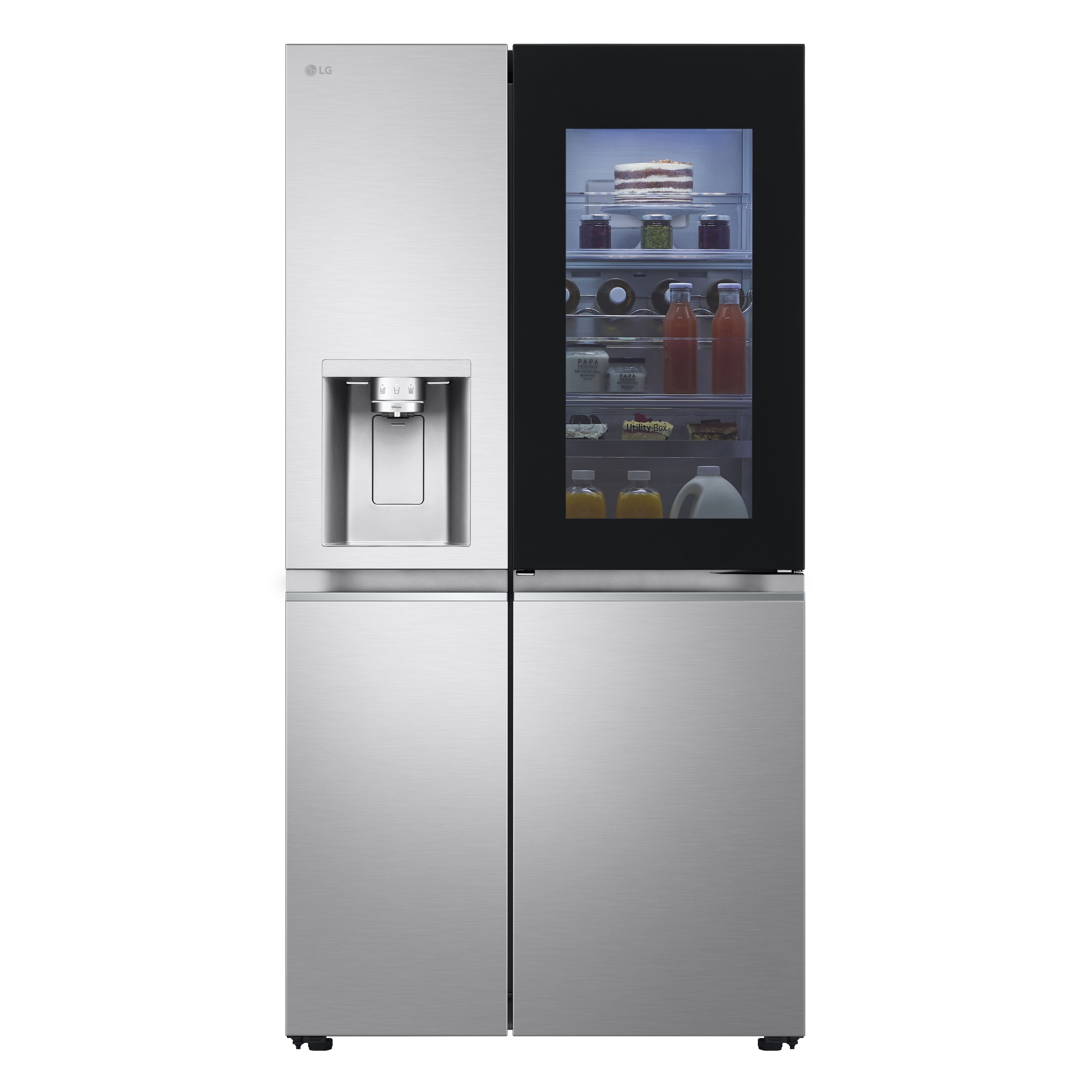 Geladeira LG Side by Side InstaView GC-X267GL5 628L Inox Look Inverter Bivolt - 1