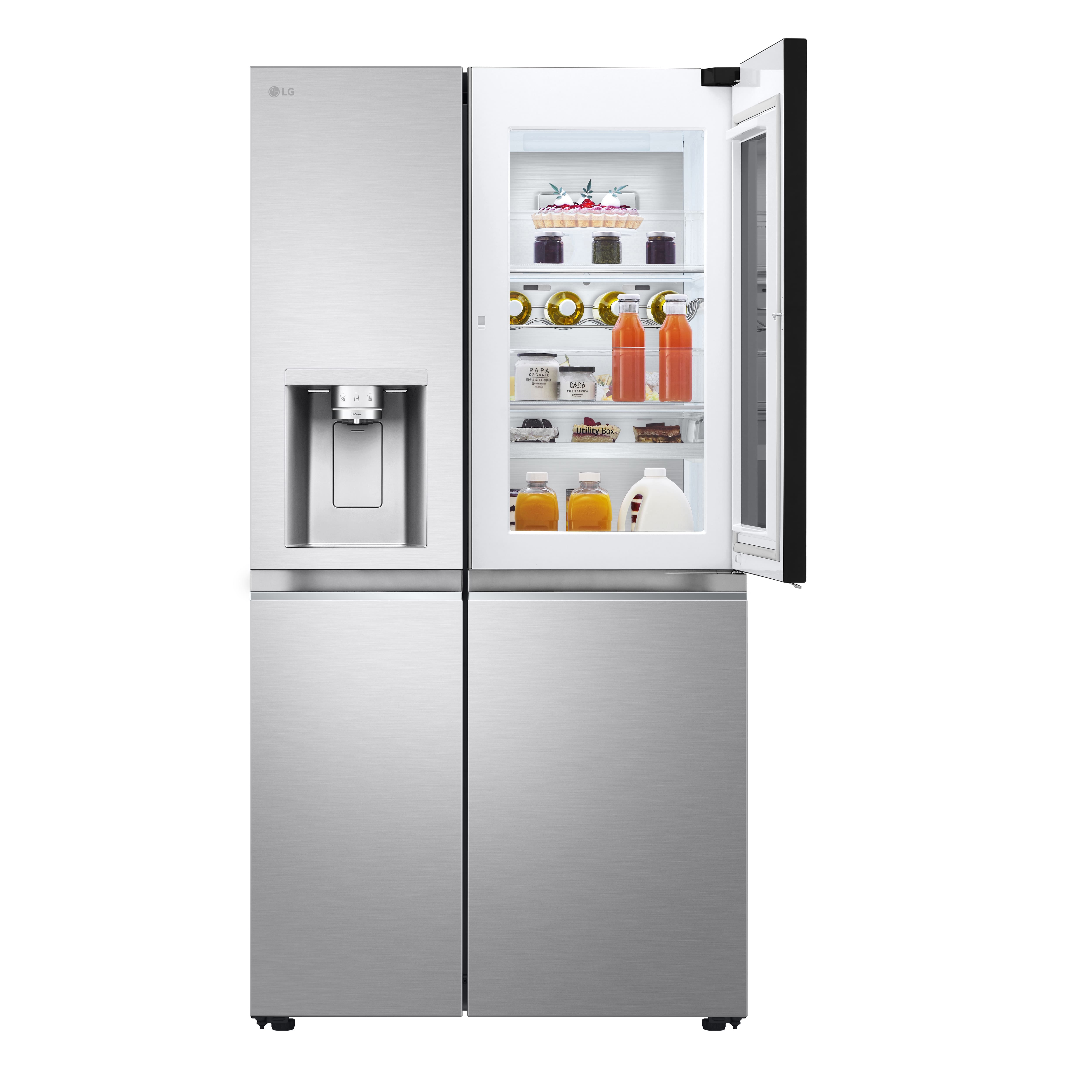 Geladeira LG Side by Side InstaView GC-X267GL5 628L Inox Look Inverter Bivolt - 2