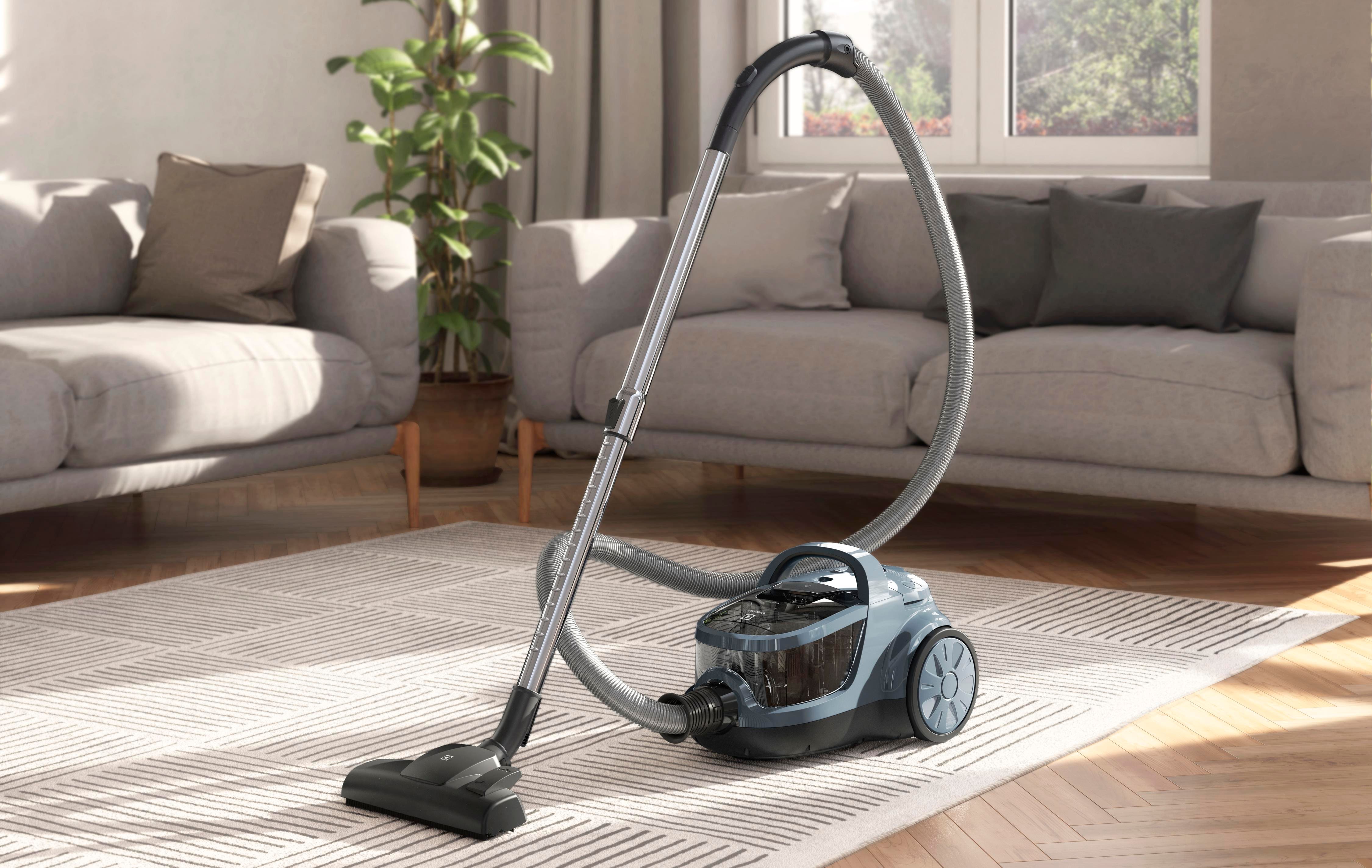 Aspirador de Pó Electrolux Easybox EAS40 Sem Saco 1600W com Filtro HEPA Azul - 110V - 1