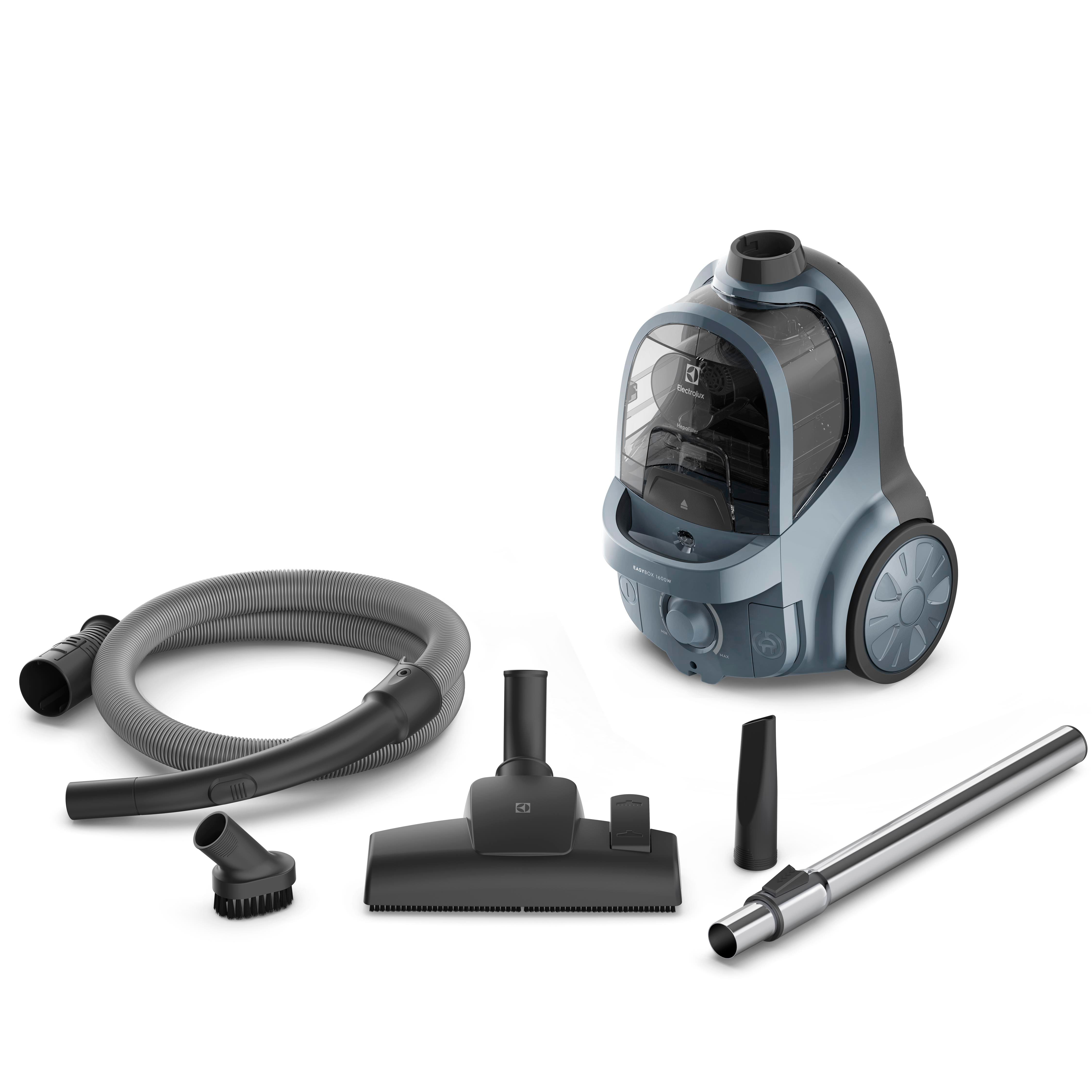 Aspirador de Pó Electrolux Easybox EAS40 Sem Saco 1600W com Filtro HEPA Azul - 110V - 2