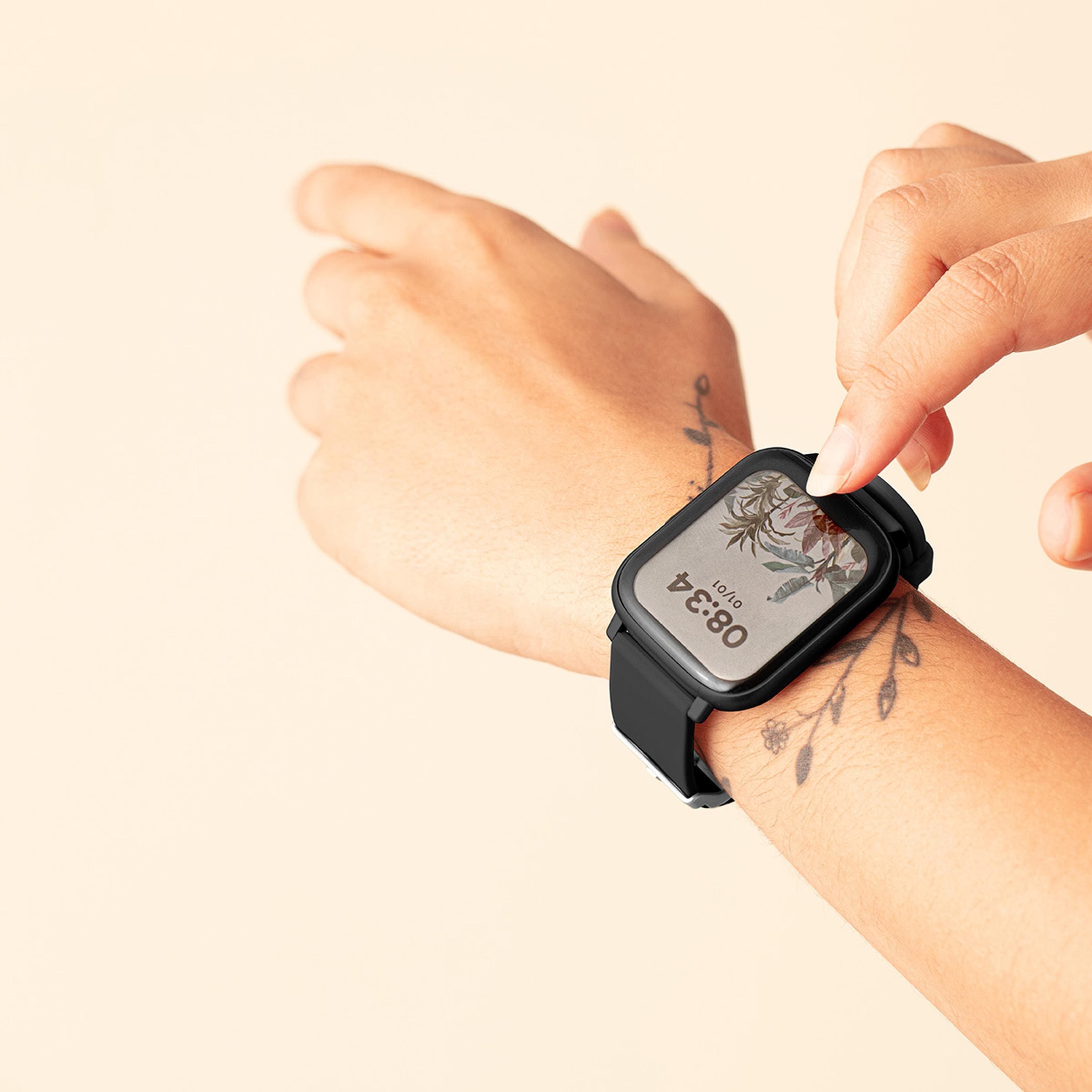 Smartwatch Geonav WB Tela 1,85" 45mm 24 Modos Esportivos Fitness Tracker Preto - 1