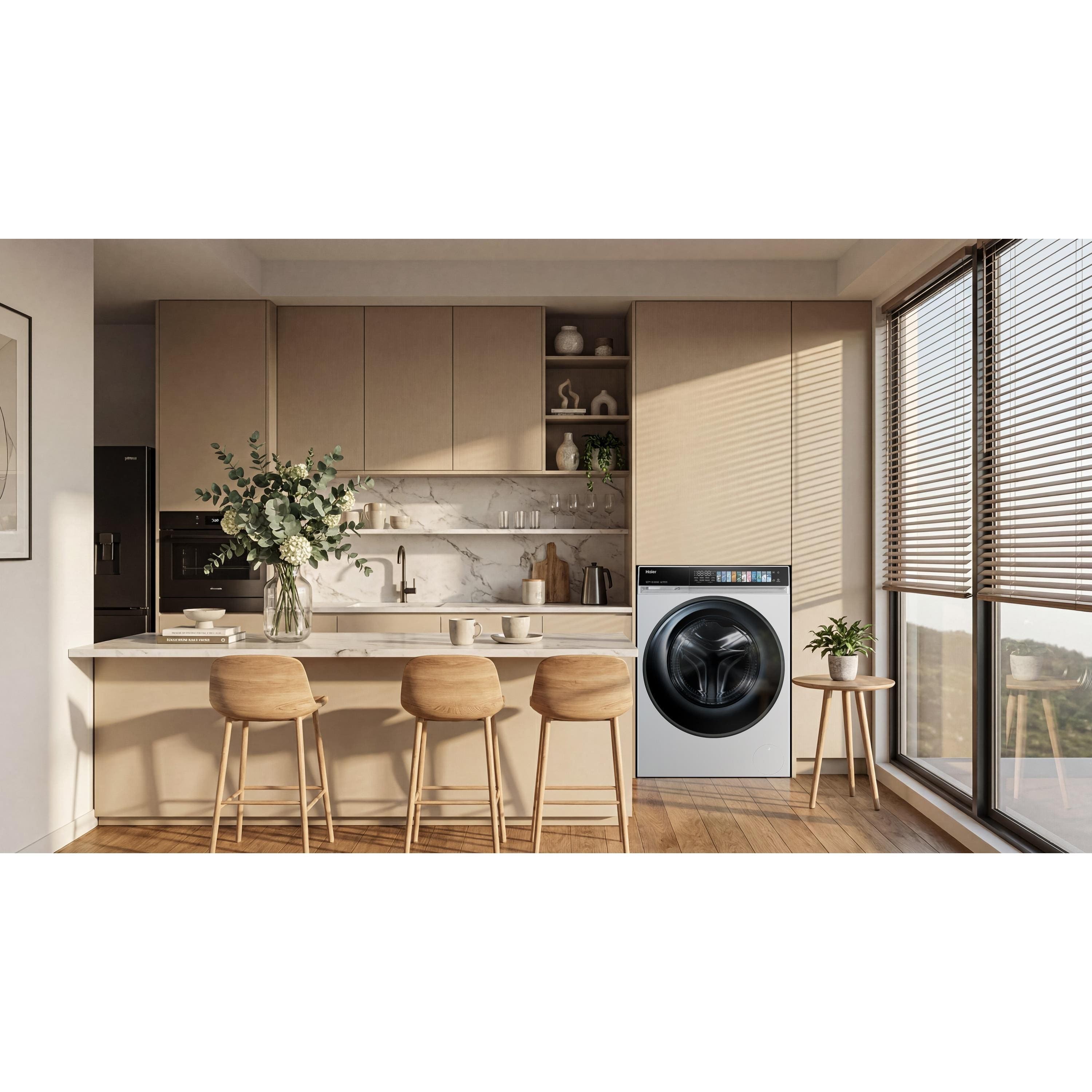 Lava e Seca Haier 12kg/7kg Inverter HWD120W Painel Digital Branca - 110V - 2
