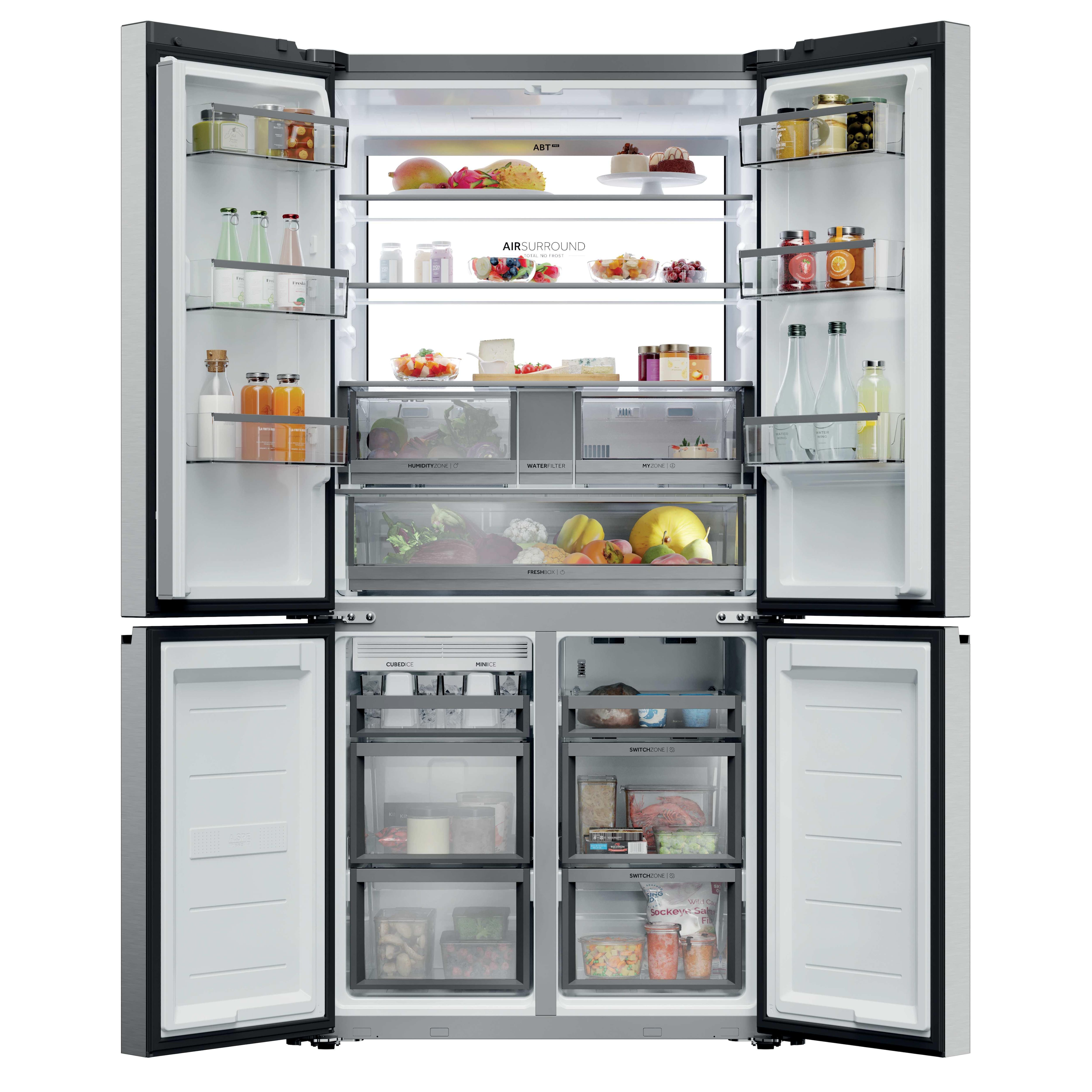 Refrigerador Haier Multidoor TD700 687L Inox Escuro Frost Free Duplo Inverter 220V - 3