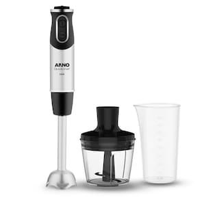 Mixer Arno Quickchef MX42 500W 20 Velocidades com Tecnologia Powelix Preto e Inox