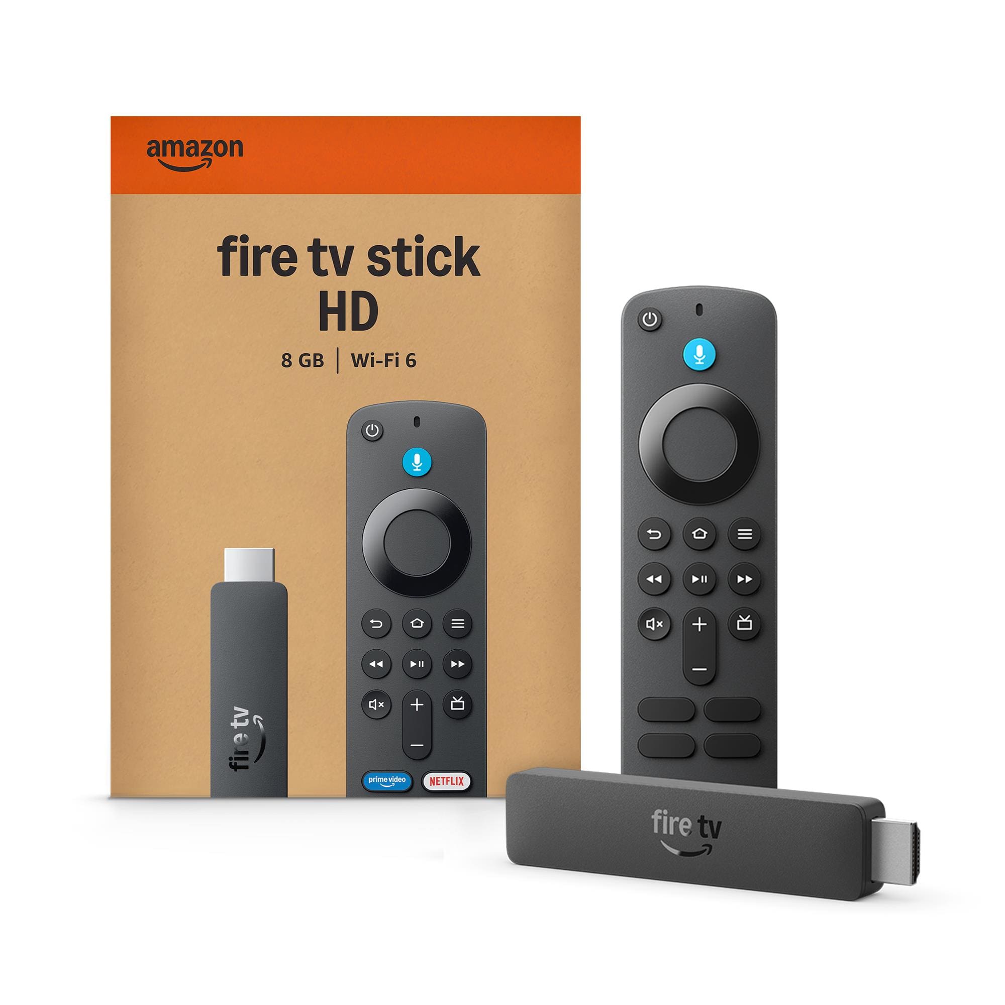 Fire TV Stick HD Amazon com Alexa Streaming HD Wi-Fi Controle Remoto por Voz - 1