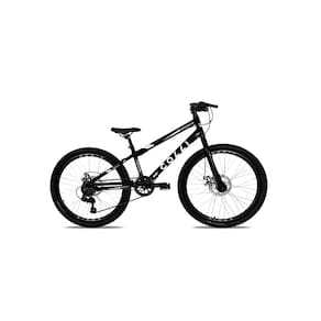 Bicicleta Aro 24 Colli Airon 7 Marchas Freio a Disco Preto Fosco