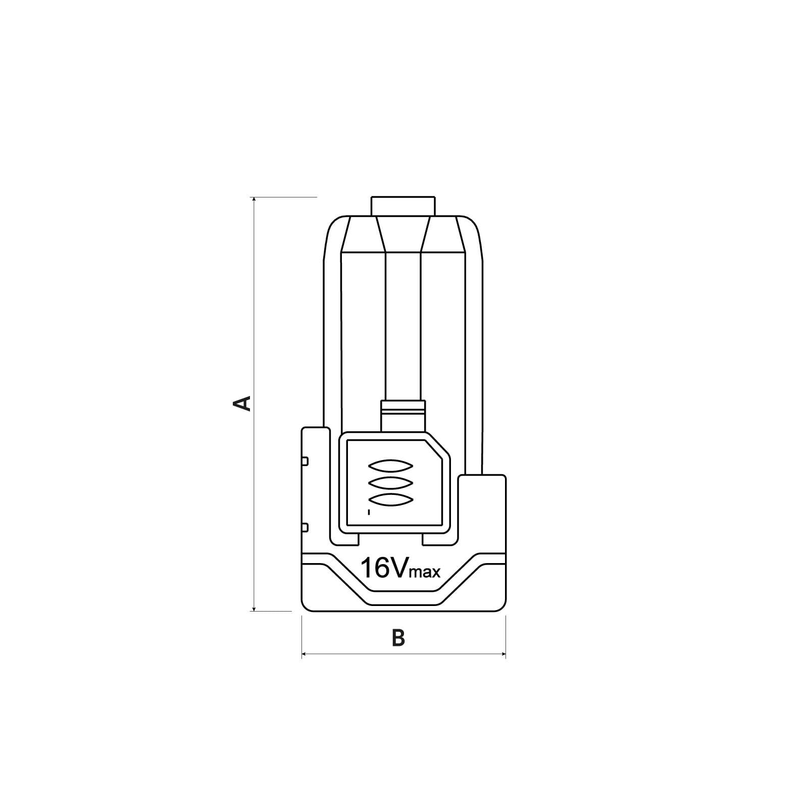 Bateria Tramontina by Total 16V 2,0Ah Lithium-Ion Recarregável - 2