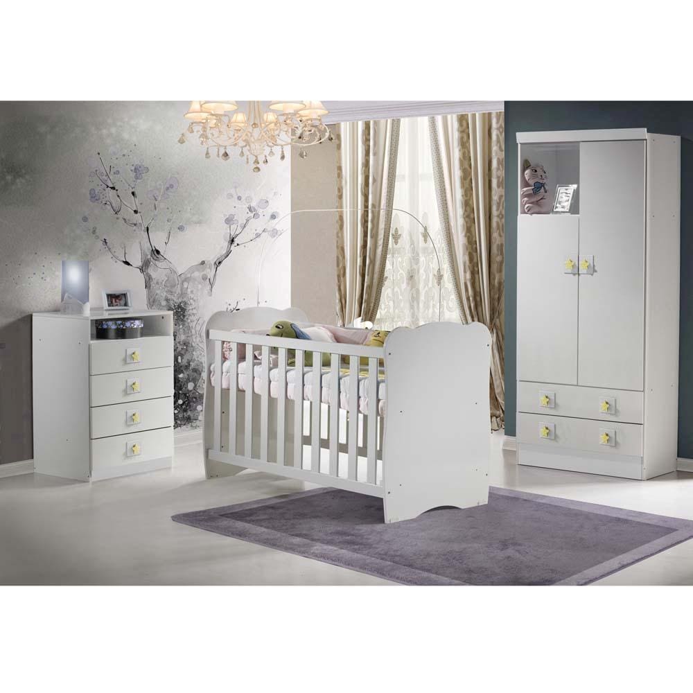 Berço Fritz Baby Plus - Branco - 1