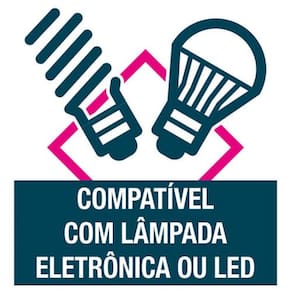 Ventilador de Teto Ventisol Fharo com Lustre e 3 Velocidades - Tabaco - 110v - 3