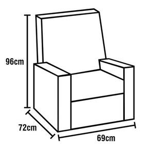 Poltrona de Amamentação Móveis Canaã Aconchego – Branco - 2