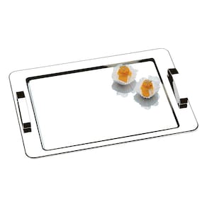 BANDEJA ATINA C/ALCA 40X28CM BRINOX