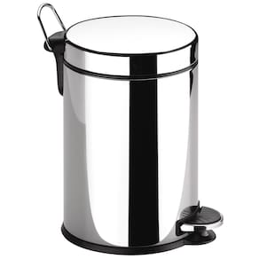 LIXEIRA INOX C/PEDAL E BALDE 30L BRINOX