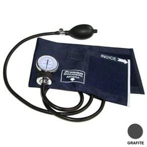Aparelho de Pressão Glicomed Aneróide Premium Colorido - Grafite - 1