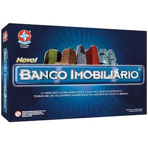 Jogo De Tabuleiro Banco Imobiliário Mundo Original Estrela em Promoção na  Americanas