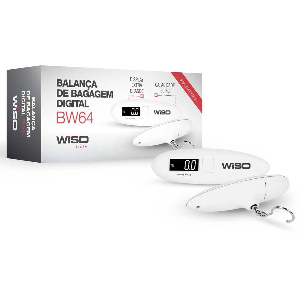 Balança Digital Wiso para Bagagens BW64 – Branco - 2