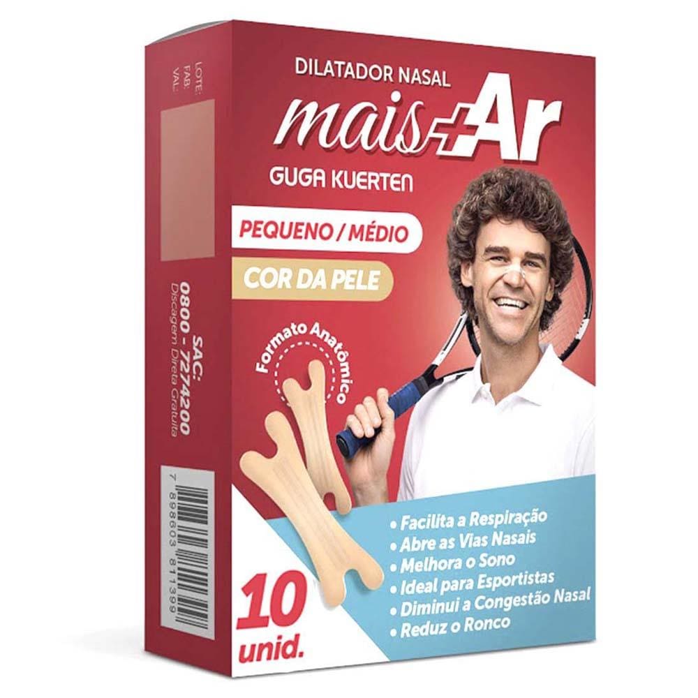 Dilatador Nasal Wiso Mais Ar Bege Pequeno/Médio – 10 Unidades - 2