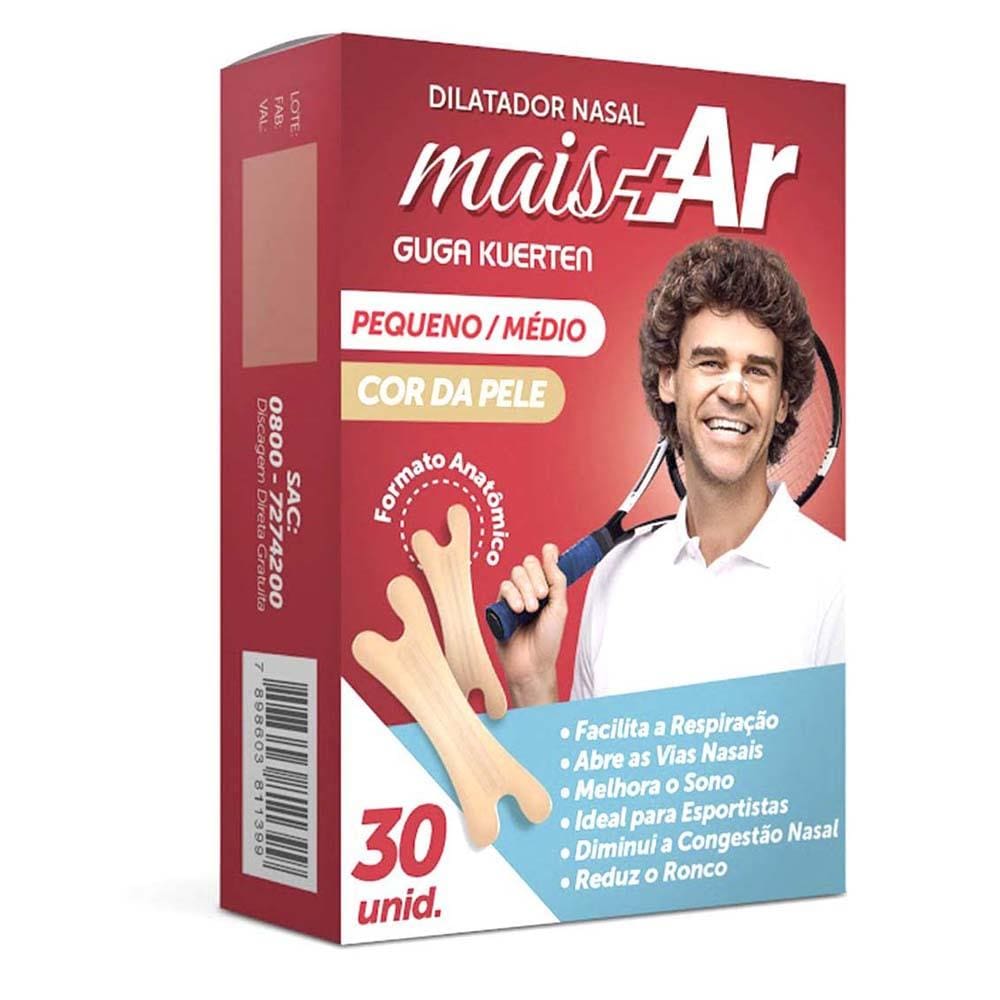 Dilatador Nasal Wiso Mais Ar Bege Pequeno/Médio – 30 Unidades - 2