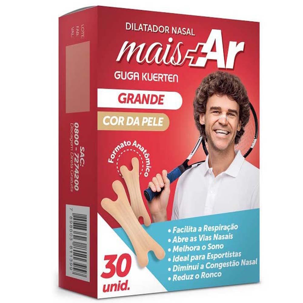 Dilatador Nasal Wiso Mais Ar Bege Grande – 30 Unidades - 2