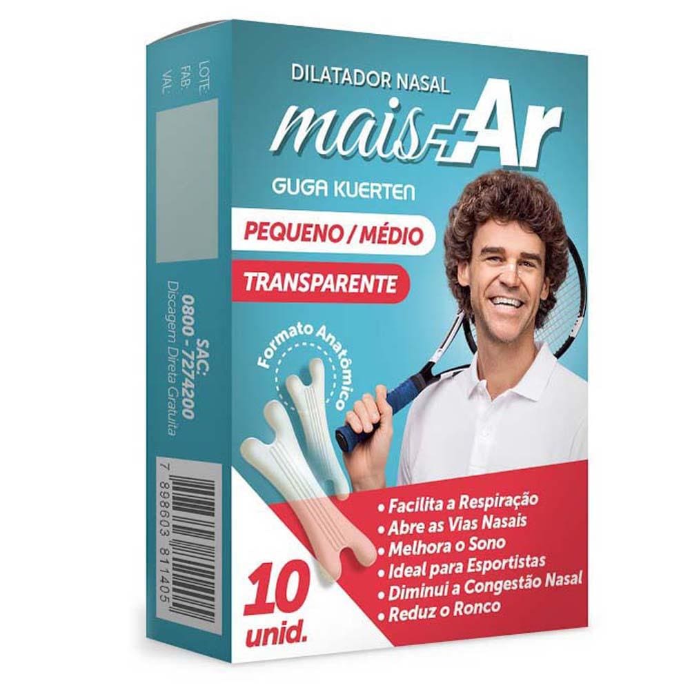 Dilatador Nasal Wiso Mais Ar Transparente Pequeno/Médio – 10 Unidades - 3