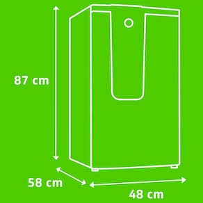 Cervejeira Consul CZD12AT com Display na Porta e Controle de Temperatura Titanium - 82L