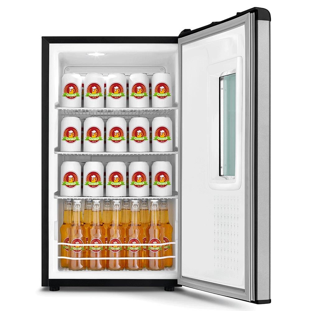 Cervejeira Consul CZD12AT com Display na Porta e Controle de Temperatura Titanium - 82L - 220V - 3