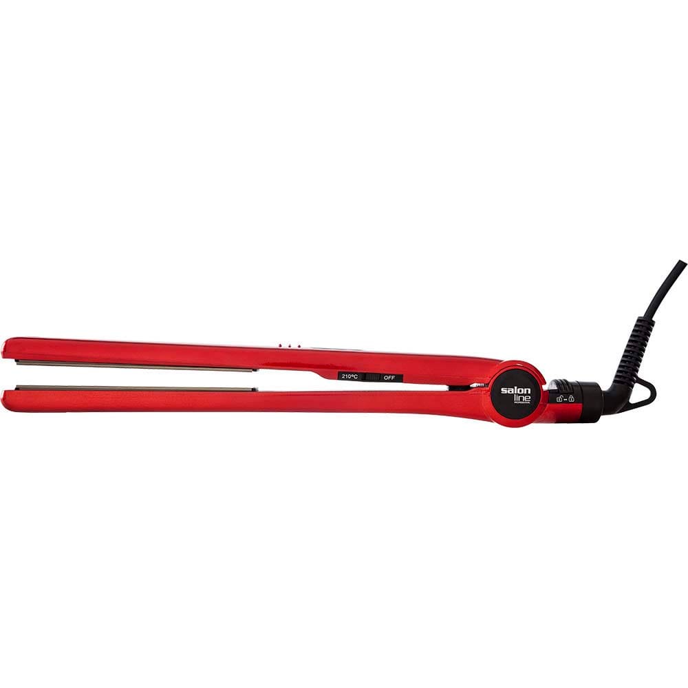 Prancha Alisadora de Cabelos Salon Line Scarlet Titanium Bivolt – Vermelha - 1