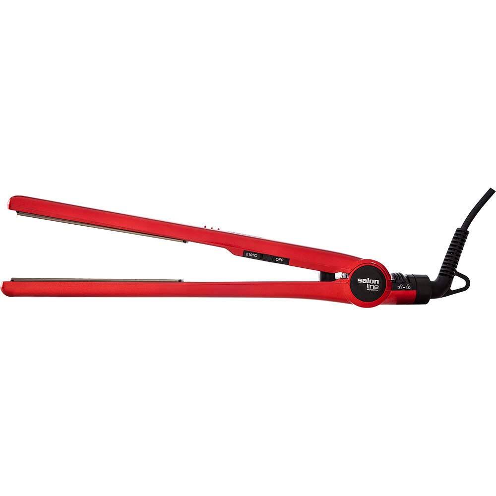 Prancha Alisadora de Cabelos Salon Line Scarlet Titanium Bivolt – Vermelha - 2