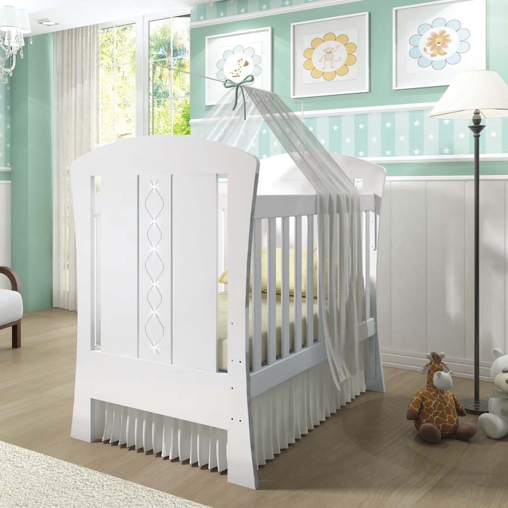 Berço Santos Andirá Amore – Branco - 1