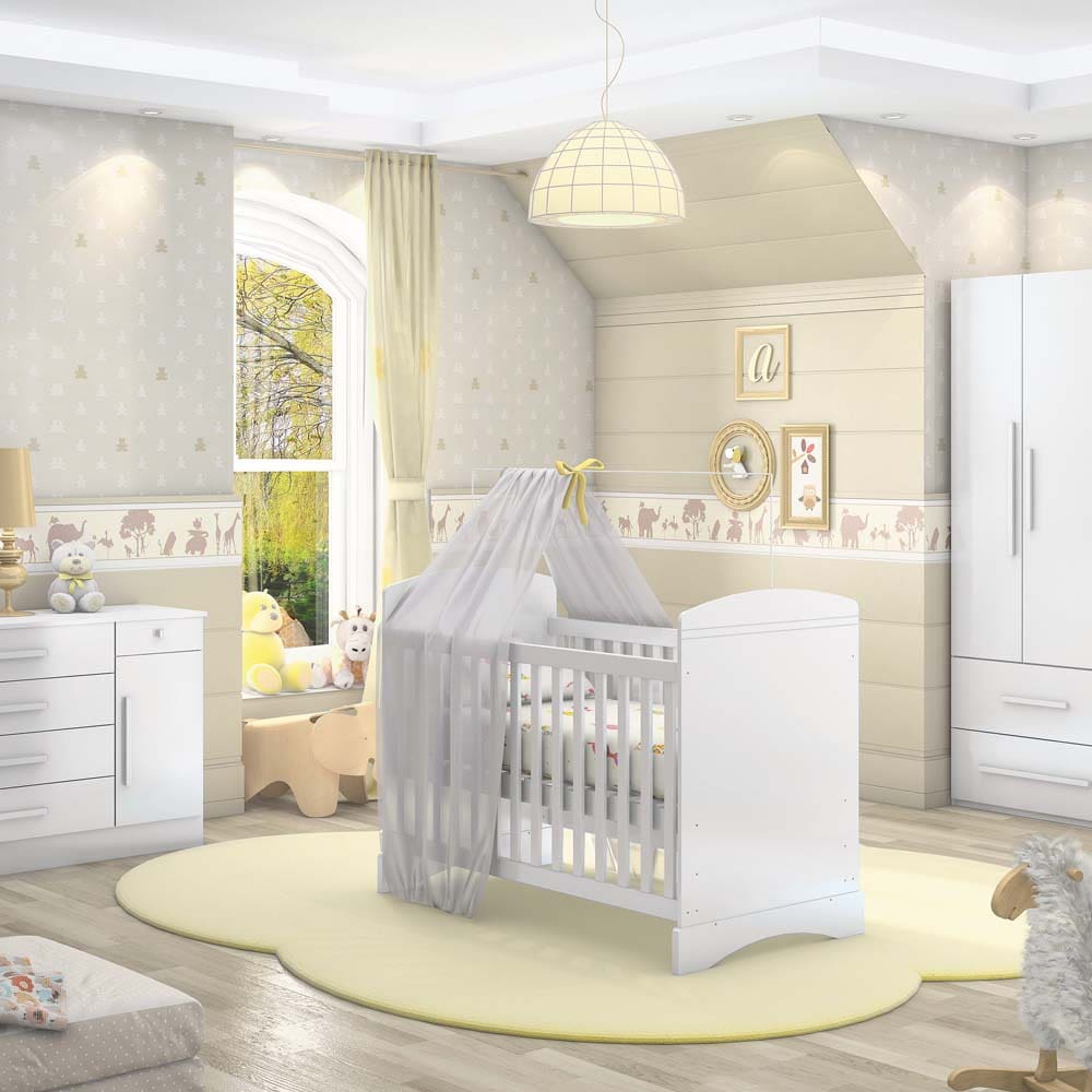 Berço Santos Andirá Pedacinho do Céu – Branco - 2