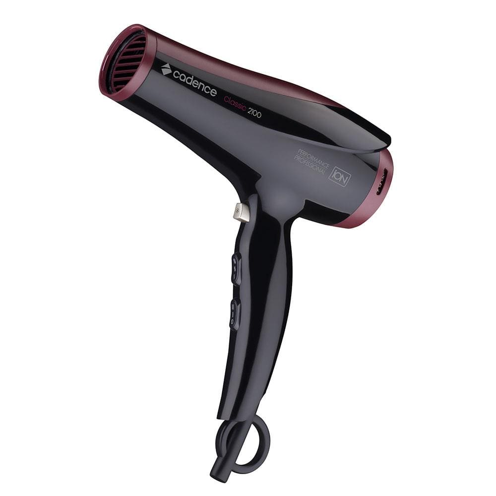 Secador de Cabelos Cadence Classic SEC605 com Emissão de Íons Turmalina 2100W – Preto - 110v - 3