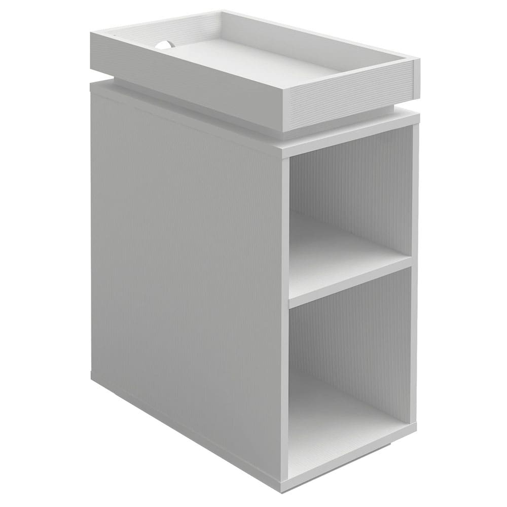 Mesa Lateral Artely Olivia - Branco - 1