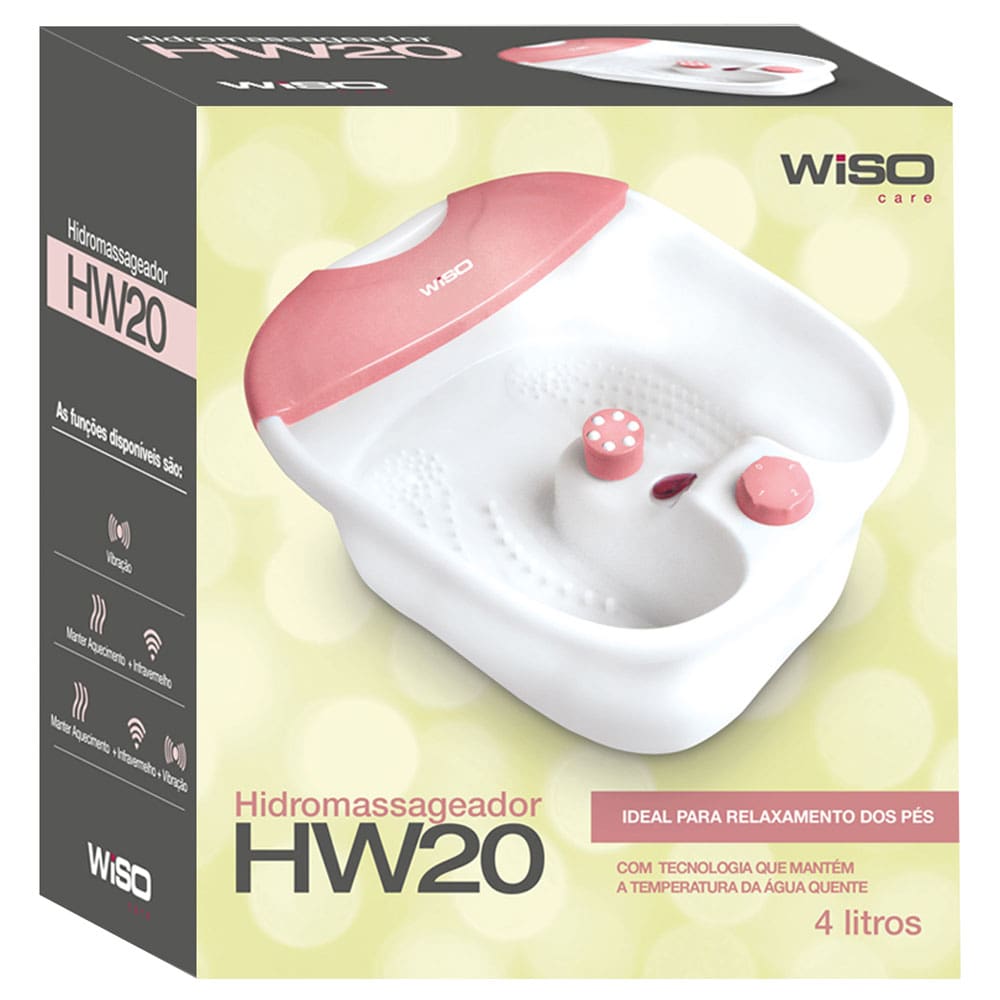 Hidromassageador para Pés Wiso HW20 - 110V - 3