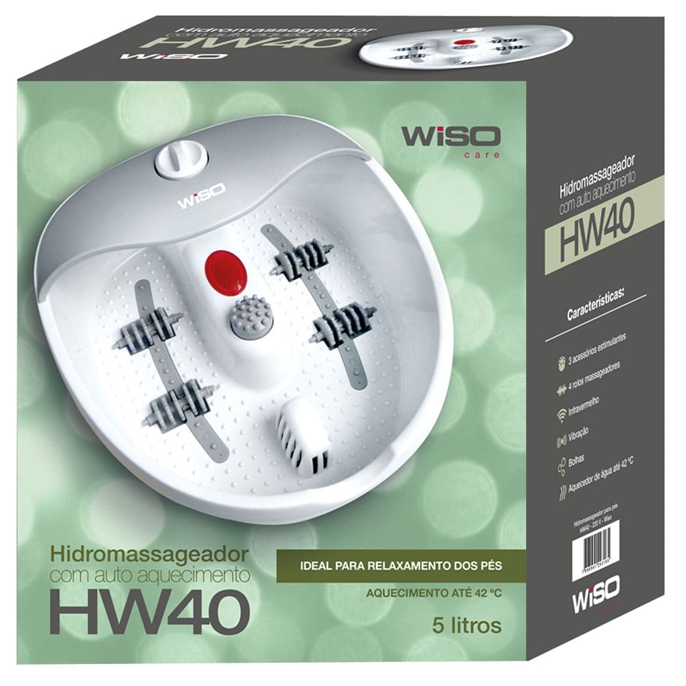 Hidromassageador para Pés Wiso HW40 - 110v - 3