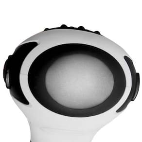 Massageador Recarregável Wiso MW500 Bivolt com Compressa Quente e Fria - Branco/Preto - 3