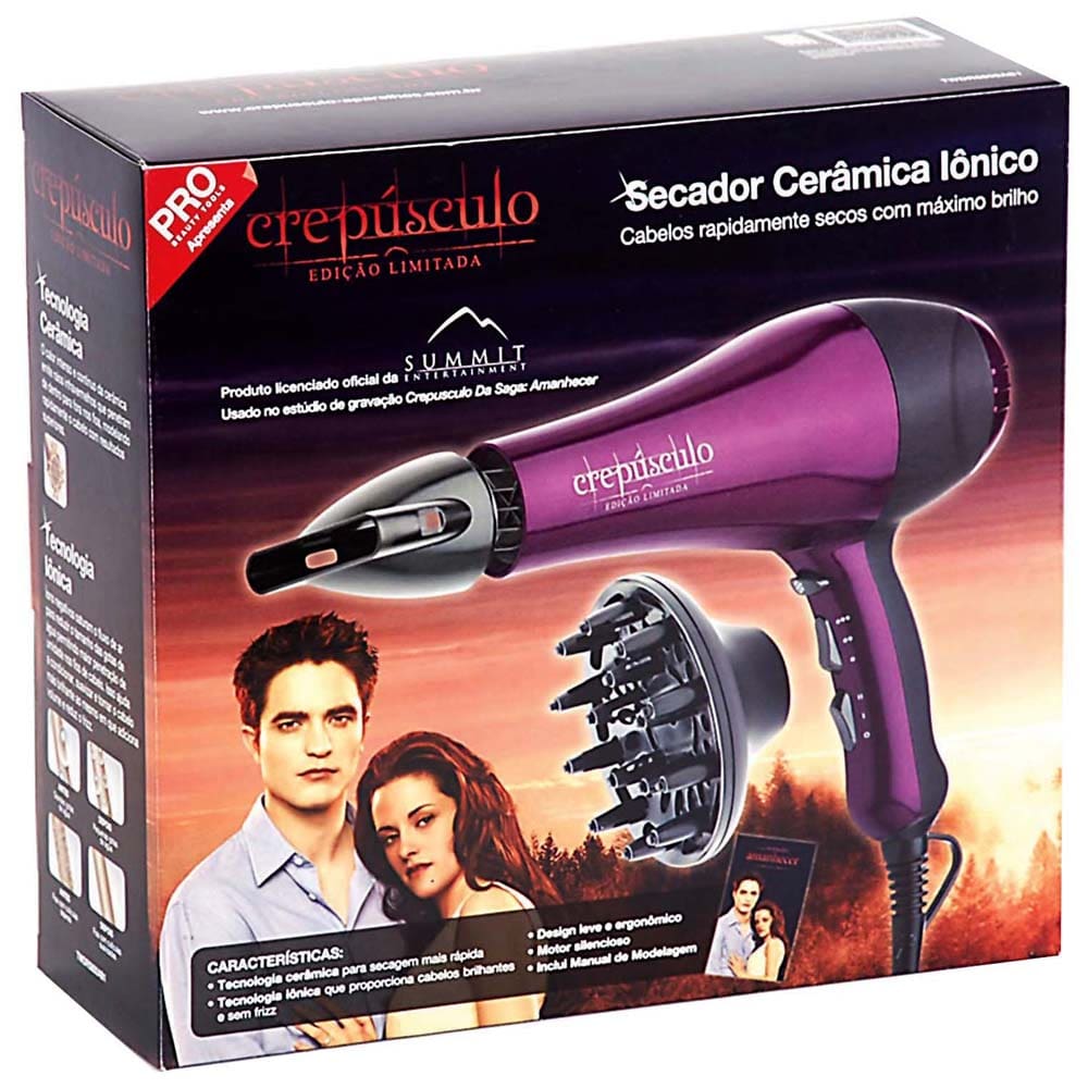 Secador de Cabelos Revlon Crepúsculo Pro Turmalina Íon 1875W – Roxo - 1