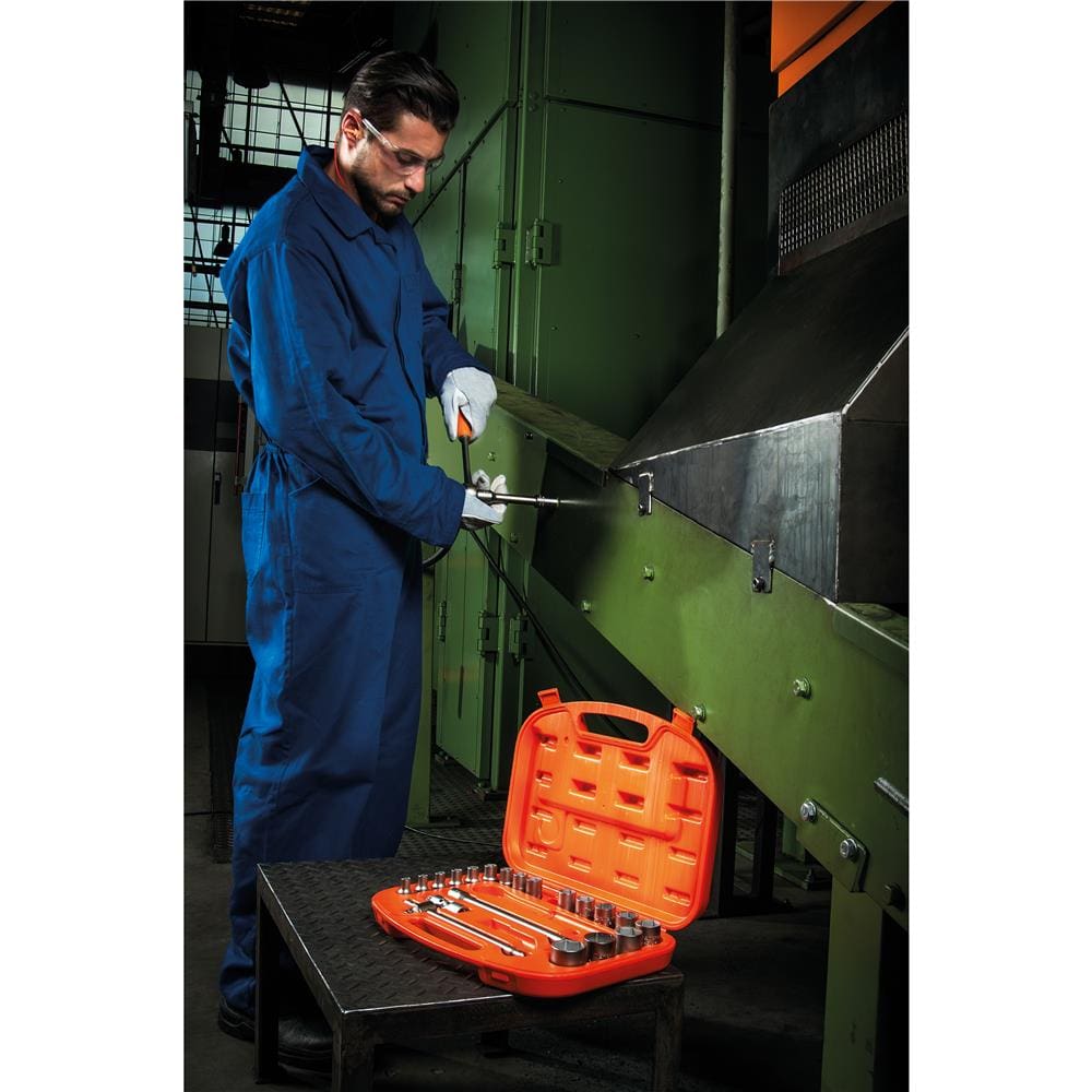 Maleta com Soquetes e Acessórios 1/2” Tramontina Pro – 23 Peças - MALETA CSOQUETES ACESS 12 23PCS TRAMONTINA PRO .. - 1