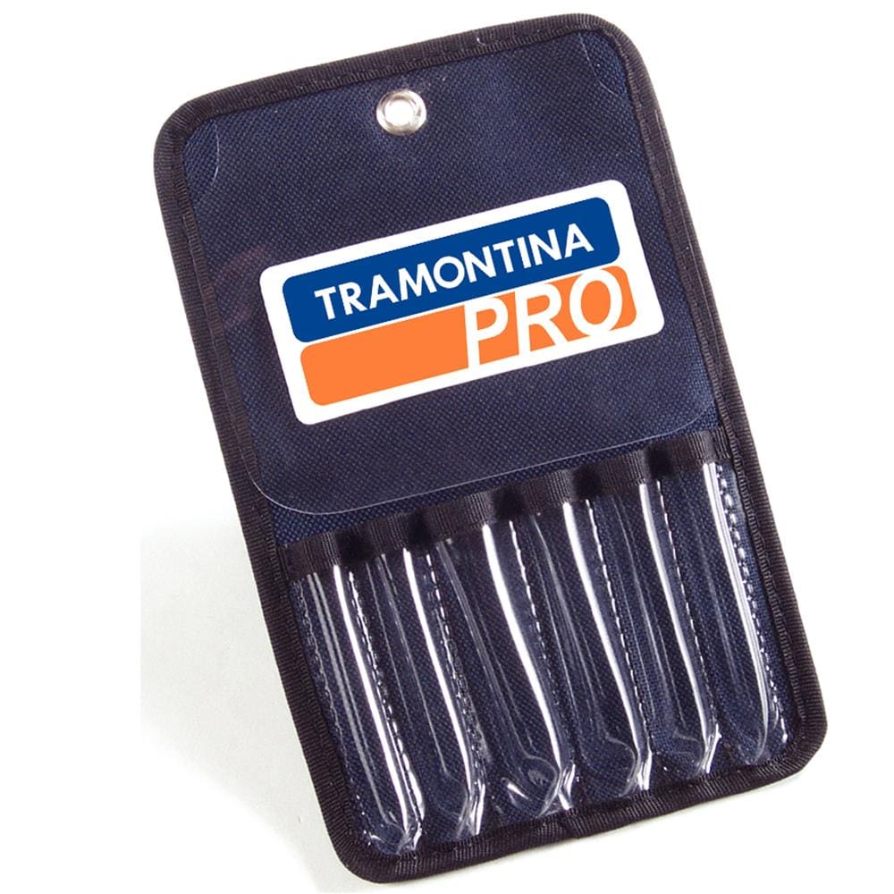 Jogo de Saca-Pinos Paralelos Tramontina Pro – 6 Peças - JOGO DE SACA PINOS PLELOS 6PCS TRAMONTINA PRO - 1