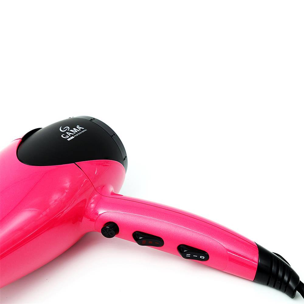 Secador de Cabelos GA.MA Italy Barbie Motor AC Profissional e Emissão de Íons 2100W – Rosa - 220v - 2