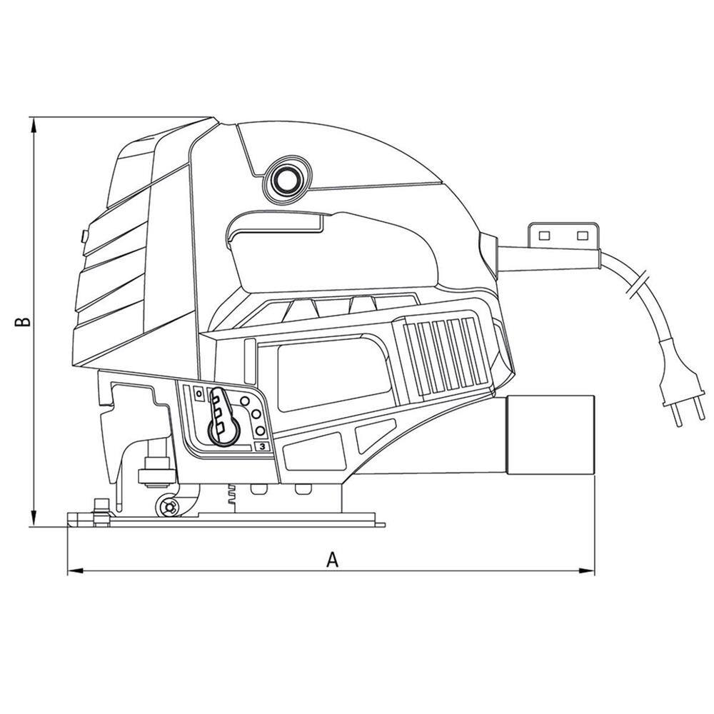 Serra Tico Tico Tramontina 42520020 220V - 600W - SERRA TICO TICO 220V 600W 42520020 TRAMONTINA - 3