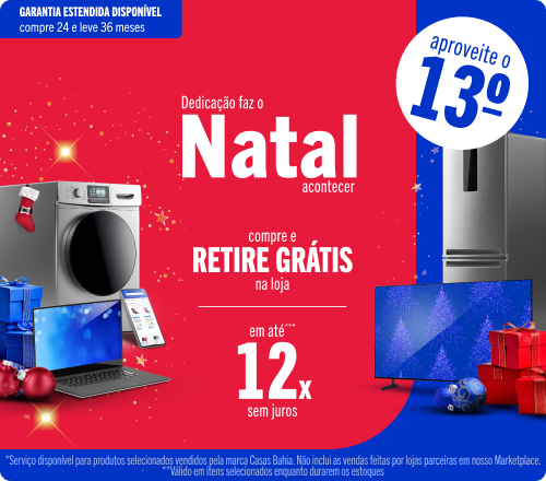 Compre o Presente de Natal Presentes a partir de R$99,90* OU até 24x no Carnê Digital**"