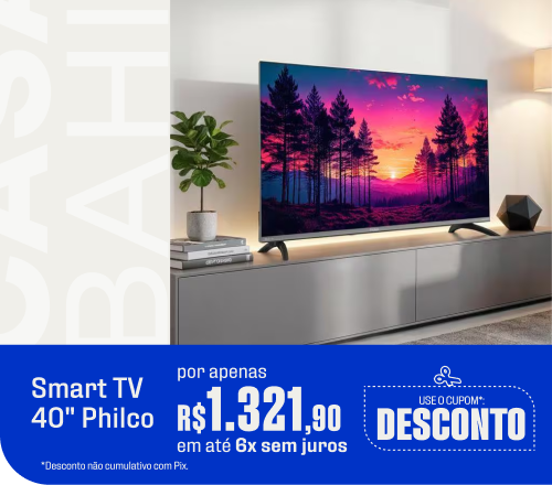 "Smart TV's Smart TV 40"" Philco - por apenas R$ 1.321,90 no cupom DESCONTO"