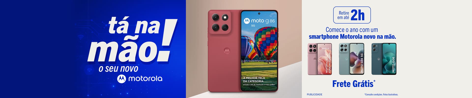 Smartphone Ta na Mão Tel 