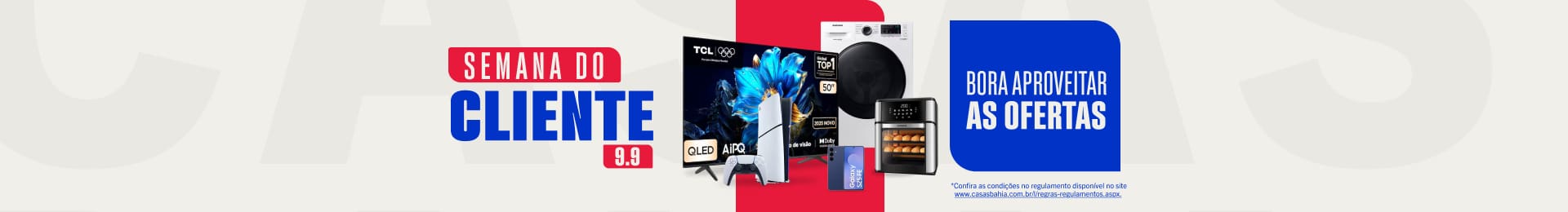 Semana do Cliente Especial 9.9