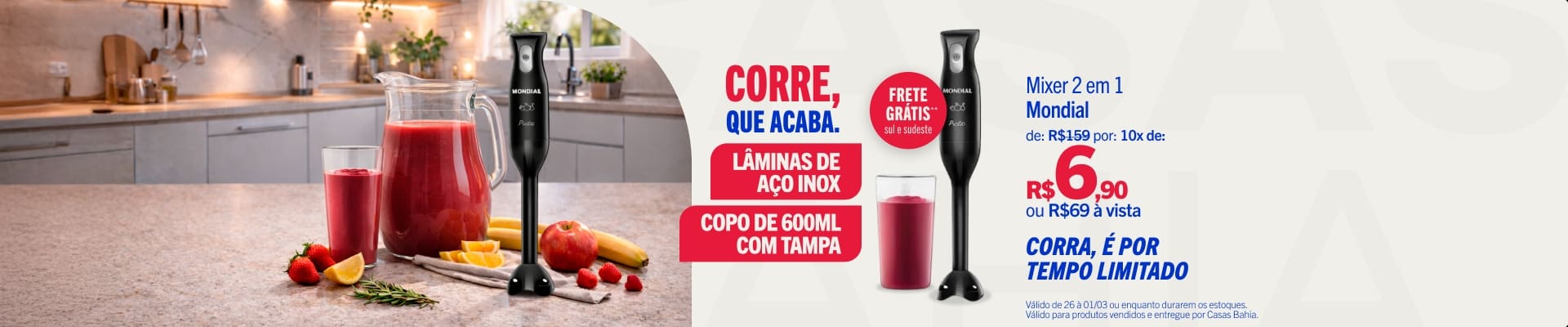 Corra antes que Acabe