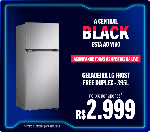 Banner Central Black - geladeira