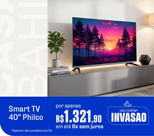 "Smart TV's Smart TV 40"" Philco - por apenas R$ 1.321,90 no cupom INVASAO"